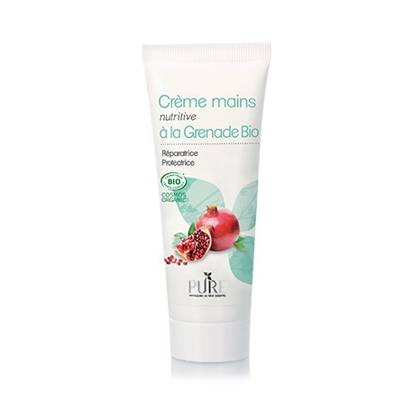 Crème mains nutritive à la grenade bio